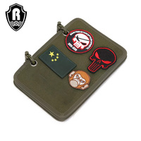 Panneau de rangement de finition tactique, tampon de pâte pour écran Velcroes, tapis de support de Patch en Nylon, 4 pièces