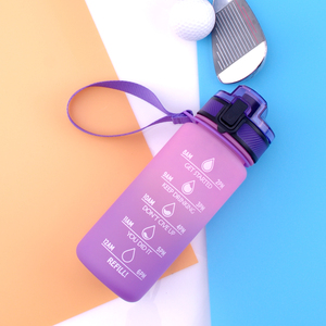 Offre Spéciale sans BPA 18oz violet bleu <span class=keywords><strong>Sport</strong></span> bouteille d'eau en plastique <span class=keywords><strong>Kangen</strong></span> bouteille d'eau pour bouteille d'eau potable en plein air - Product Image 5