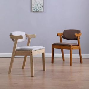 <span class=keywords><strong>Chaise</strong></span> <span class=keywords><strong>de</strong></span> salle à manger entièrement en bois massif, <span class=keywords><strong>chaise</strong></span> à dossier avec accoudoirs pour table à manger à domicile, bureau <span class=keywords><strong>de</strong></span> <span class=keywords><strong>travail</strong></span> et bureau d'étude pour étudiants - Product Image 2