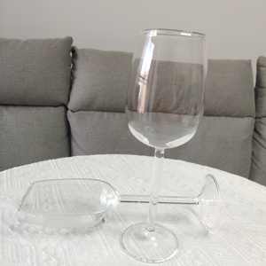 <span class=keywords><strong>Calici</strong></span> da Cocktail in Cristallo a Mezza Luna, Bicchieri da Vino, Flûte da Champagne di Tendenza, Bicchieri Unici per Vino Rosso - Product Image 4