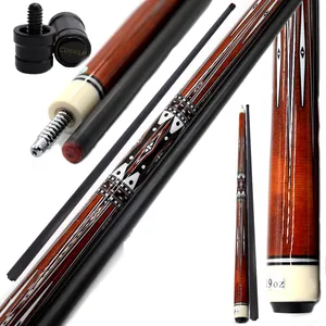 Cueelf Wholesale High Quality Canadian Maple Billiard Pool Cues Carbon Fiber Pool Cue Shaft Stick