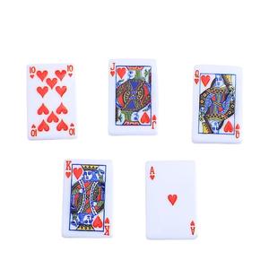 Ciondoli in resina a tema <span class=keywords><strong>cartoni</strong></span> <span class=keywords><strong>animati</strong></span>, design popolare, <span class=keywords><strong>colorati</strong></span>, a forma di carte da gioco, per custodie per telefono, all'ingrosso, simpatici ciondoli fai da te in resina. - Product Image 5