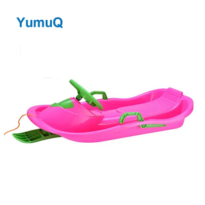 YumuQ enfants bébé vitesse Camping neige <span class=keywords><strong>luge</strong></span> producteur traîneau voiture avec volant pour le plaisir des sports d'<span class=keywords><strong>hiver</strong></span> - Product Image 2