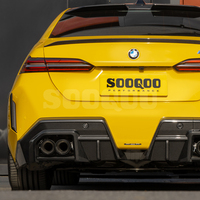 Diffuseur de pare-chocs arrière en fibre de carbone préimprégnée SOOQOO V1 pour BMW M5 G90 G99 2024+