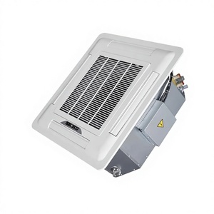Climatiseur cassette à flux <span class=keywords><strong>d</strong></span>'<span class=keywords><strong>air</strong></span> circulaire Haobei, haute efficacité, encastré au plafond, pour système CVC de bâtiment de bureaux moderne, garantie 1 an - Product Image 3