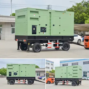 Gerador diesel 1000kw com dossel de 20 pés, motor de cunmins KTA38-G9, planta elétrica silenciosa 1250kva