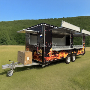 Nouvelle remorque mobile à café en acier inoxydable 2025 à livraison rapide pour boulangerie, restaurant, eau et maïs – Caractéristiques - Product Image 1