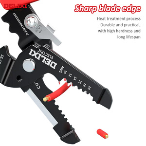 Venta Directa de Fábrica Delixi, Alicates Cortadores de Alambre de 8 Pulgadas, Multifuncionales, de Acero, para Electricistas, Precio Bajo - Product Image 6