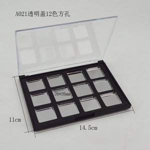 Palette à paupières magnétique <span class=keywords><strong>vide</strong></span>, étui de <span class=keywords><strong>maquillage</strong></span> à marque privée, vente en gros pour fards de 26 mm, en plastique PS recyclable - Product Image 4