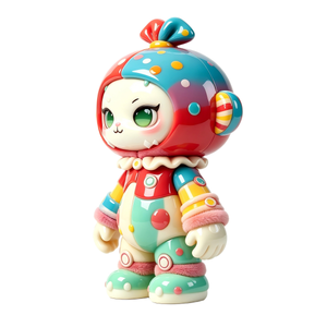 Figura de Juguete de PVC Personalizada, Figura Coleccionable de Vinilo, Caja Sorpresa, Muñeco de Plástico OEM, Juguete con Logotipo Personalizado, Figura de Payaso de Dibujos Animados - Product Image 3