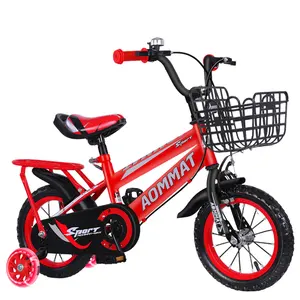 工厂OEM儿童自行车12 14 16 18英寸强8-10岁婴儿自行车幼儿自行车
