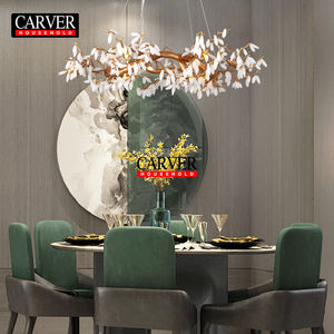 Роскошная французская вилла гостиная мраморная ветка Люстра Арт Свадебный центр латунные декоративные светильники - Product Image 6