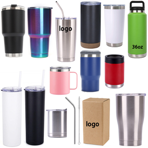Termos de Acero Inoxidable Personalizados, Vaso Térmico Aislado de 20 oz, 30 oz, 10 oz, con Logotipo y Diseño Personalizado - Product Image 2