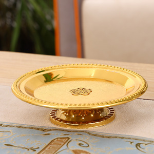 Nouveau cadeau <span class=keywords><strong>de</strong></span> noël mariage cuisine <span class=keywords><strong>fromage</strong></span> gâteau Service plateaux ensemble écologique or aluminium <span class=keywords><strong>plateau</strong></span> <span class=keywords><strong>de</strong></span> service pour bouddhisme <span class=keywords><strong>plateau</strong></span> - Product Image 3