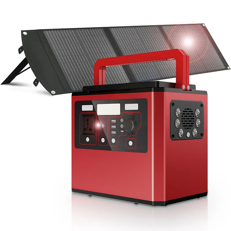 Solar panel Außen versorgung 1000W Backup-Batterie Energie speicher generatoren für tragbare Not kraftwerke zu Hause
