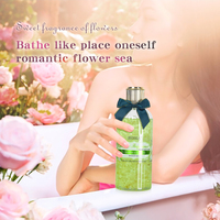 Gel douche effet hydratant nourrissant et rafraîchissant à base de plantes de haute qualité pour le corps