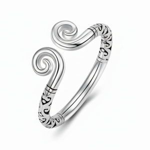 Vendita calda Trending Fashion anelli da Cocktail per ragazze serpente fiore Punk Boho gioielli minimalisti intarsio amante numero all'ingrosso - Product Image 2