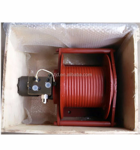 Guincho Hidráulico Personalizado com Caixa de Engrenagens e Capacidade de Tração de 15 Toneladas para Aplicações em Guindastes e Cabo de Aço Inoxidável Durável - Product Image 4