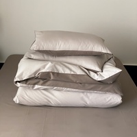 Parure de lit en coton brossé 100% haute densité 50S, douce comme de la peau de pêche, chaude et épaisse, idéale pour l'hiver froid