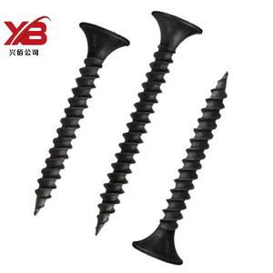 Tornillos para paneles de yeso de acero negro directo de fábrica, cabeza de corneta ennegrecida fosfatada, diseño antigrietas, rosca de doble <span class=keywords><strong>Curso</strong></span> para - Product Image 2