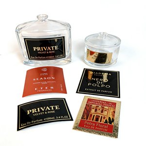 Étiquette de bouteille en aluminium gaufré de luxe en gros, étiquette de logo métallique, parfum, étiquette métallique 3D, plaque signalétique - Product Image 5