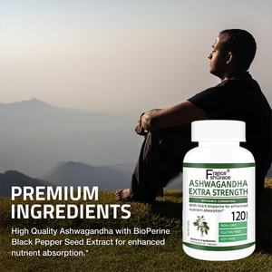 Capsules d'Ashwagandha Premium avec du poivre noir, complément alimentaire végétalien à base de plantes pour le stress et l'énergie, complément d'Ashwagandha - Product Image 5