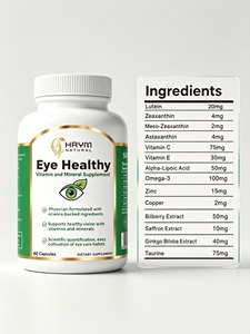 Vente en gros d'usine, faible MOQ, marque privée, ingrédients à base de plantes, <span class=keywords><strong>lutéine</strong></span> et <span class=keywords><strong>zéaxanthine</strong></span>, capsule de <span class=keywords><strong>lutéine</strong></span>, complément de <span class=keywords><strong>lutéine</strong></span> pour les soins des yeux - Product Image 3