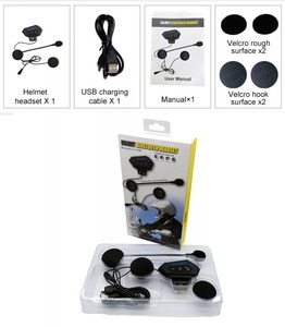10M Khoảng Cách Truyền Dẫn Không Dây Xe Máy Mũ Bảo Hiểm <span class=keywords><strong>Intercom</strong></span> Không Thấm Nước Không Dây Thể Thao Mũ Bảo Hiểm Tai Nghe Tai Nghe - Product Image 6