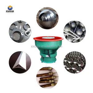 Surface Metal Stainless Steel Parts Descaling Batch Sharp Burrs Vibration Polishing Deburring Vibratory Finishing Machine