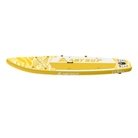 Usine en gros Doule Singer Layer Stand up surf SUP planche à pagaie gonflable 11.5 'x 33 "x 6"