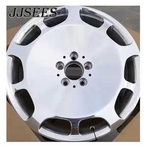 JJSEES Llanta personalizada Llantas forjadas de aleación Llantas 18 19 20 21 22 24 Pulgadas Llantas 5x5x120 112 5x114,3 Ruedas para <span class=keywords><strong>Mercedes</strong></span> Benz <span class=keywords><strong>Maybach</strong></span> - Product Image 2
