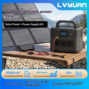 Station d'alimentation portable haute puissance 1200W Green Source transfrontalière, alimentation mobile extérieure grande capacité, 220V - Product Image 1