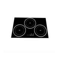 Table de cuisson à induction cachée intégrée à double cuisinière à induction