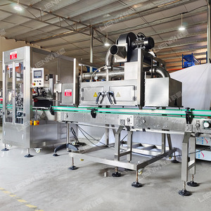 Lienm tay áo Máy dán nhãn với thu nhỏ đường hầm hơi nước nhiệt co lại đường hầm thu nhỏ tay áo chai máy dán nhãn tự động hóa - Product Image 4