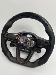 Volante LED de Fibra de Carbono de Alto Rendimiento Personalizado YLC para <span class=keywords><strong>Seat</strong></span> Cupra Formentor Tavascan Terramar <span class=keywords><strong>Leon</strong></span> Ibiza Ateca Arona - Product Image 3