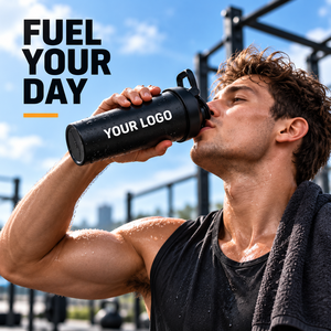 Gobelet mélangeur de protéines 600 ml en PP sans BPA, étanche <span class=keywords><strong>et</strong></span> compatible lave-vaisselle, pour la gym <span class=keywords><strong>et</strong></span> <span class=keywords><strong>le</strong></span> fitness, personnalisable (logo/<span class=keywords><strong>couleurs</strong></span>) - Product Image 6