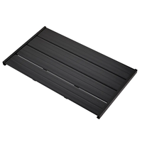 Plaque de base de douche solaire en PVC + SS Élément de sol pour douche de jardin Panneau d'échelle de piscine antidérapant Pédale de douche
