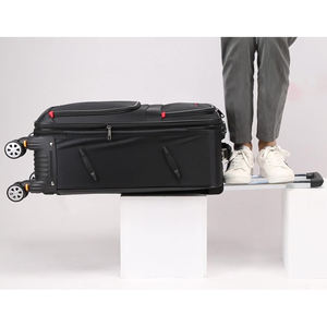 Valise à roulettes en tissu souple Oxford personnalisée à 4 roues 20 22 24 26 28 Ensemble <span class=keywords><strong>de</strong></span> bagages à main à carreaux pour unisexe - Product Image 6