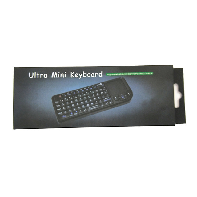 Black Color Backlight 2.4Ghz Wireless A8 Mini Keyboard 82 Keys Touchpad 10 Meters Operating Distance Computer Clavier Wholesale