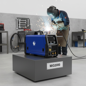 เครื่องเชื่อม Tensileweld MIG-2000 อินเวอร์เตอร์ IGBT แบบเฟสเดียว ไม่ใช้แก๊ส รองรับการเชื่อม MIG/MMA กระแสไฟ 50-200 แอมป์ - Product Image 6