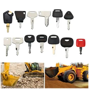 Ensemble <span class=keywords><strong>de</strong></span> 13 clés <span class=keywords><strong>de</strong></span> contact pour engins <span class=keywords><strong>de</strong></span> construction, clé maîtresse <span class=keywords><strong>de</strong></span> remplacement pour excavatrice, tracteur, chargeuse, pièces détachées pour équipements lourds - Product Image 3