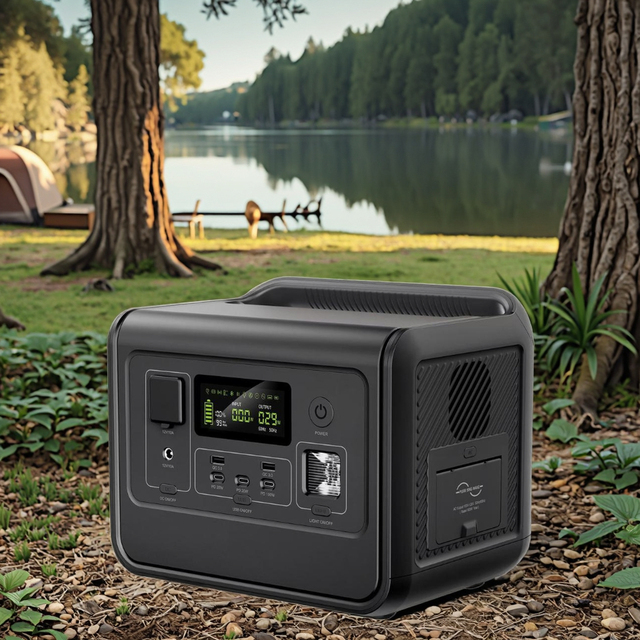 Outdoor Camping Lifepo4 Battery 800W Wireless Solar Banks Portable Power Stations