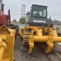 Bulldozer robuste SD220 avec ripper à triple lame, bulldozer à chenilles 175KW pour travaux de construction, d'exploitation minière et de terrassement