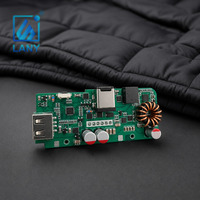 Service d'assemblage de circuits imprimés, fabricant de PCBA sur mesure, carte de commande pour vêtements chauffants, carte de circuit imprimé, OEM ODM