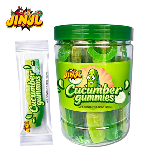 Venta al por mayor: Caramelos de goma con forma de pepino 3D, los más vendidos, como los de TikTok; Contenido de jugo <50% - Product Image 3