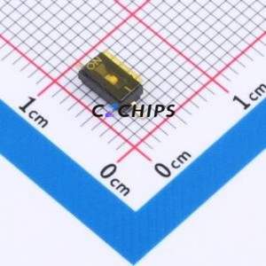 HY-DSHP01TS DIP Switch SMD,2.9x5.4mm Switch Flat Toggle, Groove Type Single Pole Single Throw 1 Gull Wing Type - Product Image 1