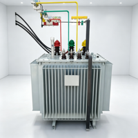 Transformateur de distribution de puissance triphasé immergé dans l'huile Taishun S11 2500KVA 3150KVA 4000KVA 6kV 10kV