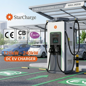 Station de recharge publique à cycle profond Starcharge Titan V5 UL CE 200kW-240kW, large plage de tension 150-1000Vdc, Plug and Play - Product Image 1