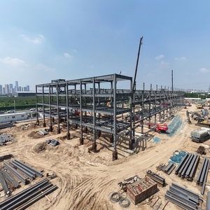 Sistema de Estructura de Acero para Almacenes en Egipto, Argelia, Marruecos, Túnez y Proyectos Industriales del Norte de África - Product Image 2