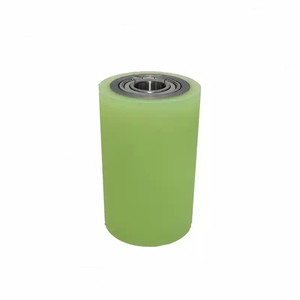 Customized <strong>Polyurethane</strong> Coated <strong>Roller</strong> Double Bearing Wear-resistant Rubber Non Powered <strong>Roller</strong> <strong>Conveyor</strong> Belt PU Rubber <strong>Roller</strong> - Product Image 4
